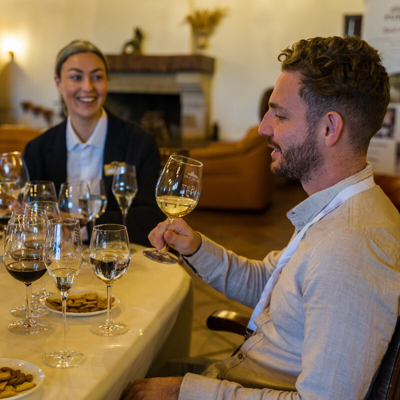 Wine tasting at Purcari Winery in Moldova