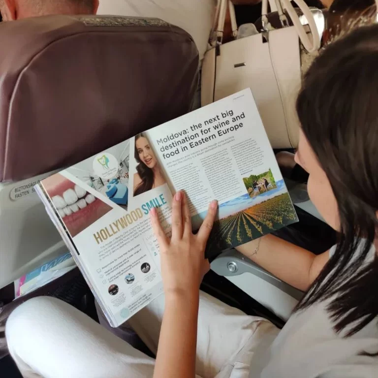 Moldova Food and Wine Destination in WizzAir Magazine