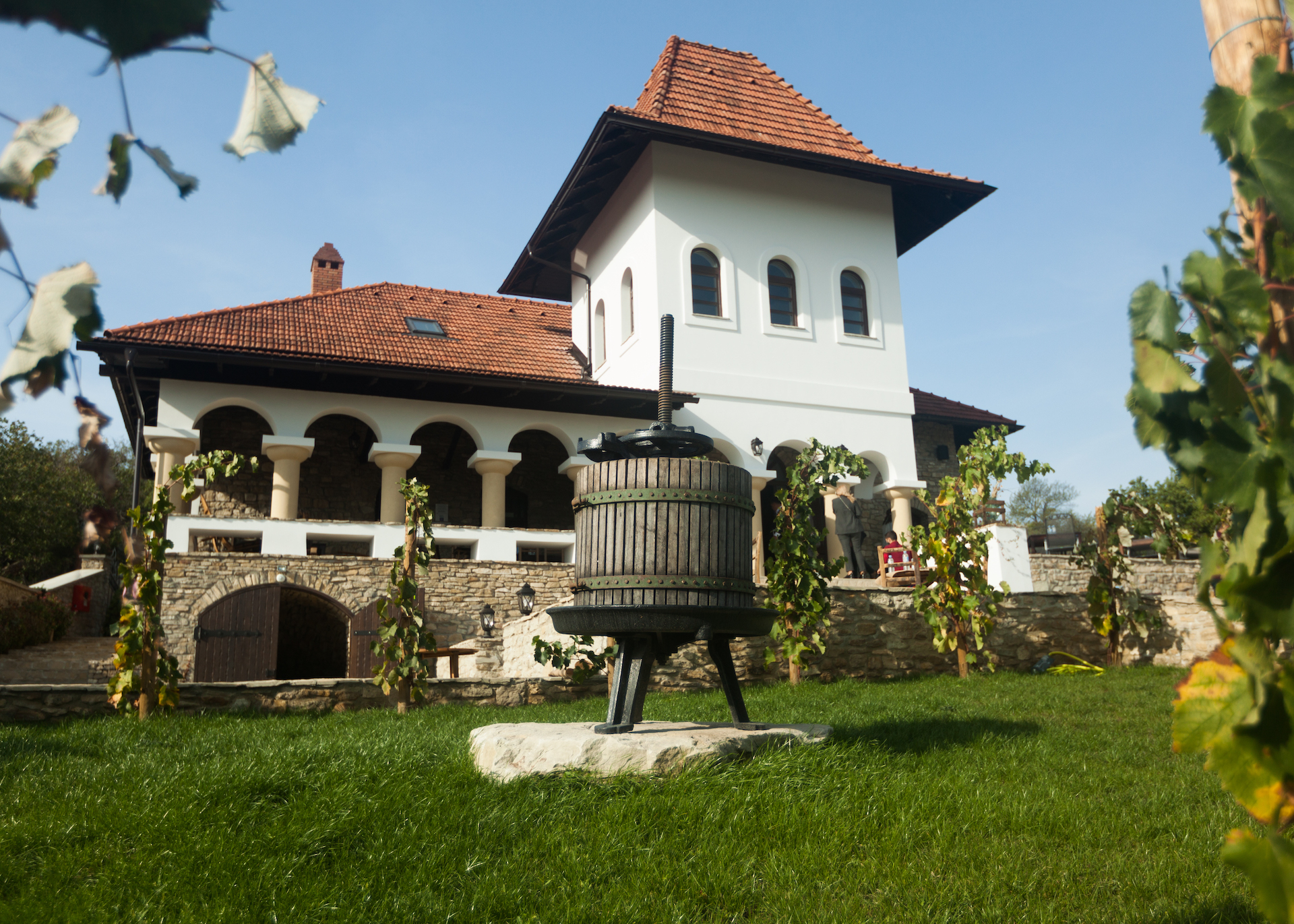 Moldova wine tasting holiday, Crama Mircesti winery.