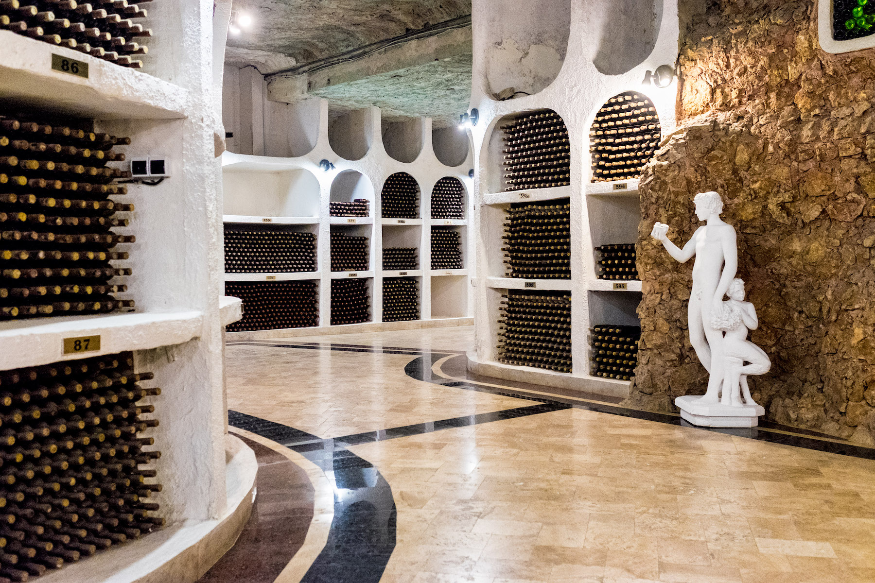 A great Moldova wine holiday experience at Cricova Winery.