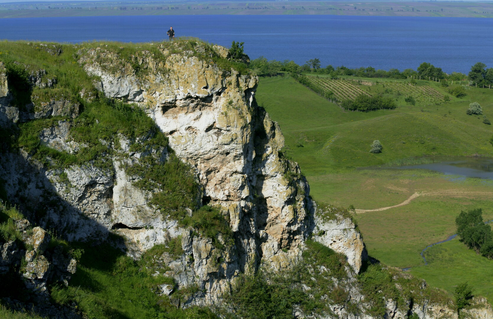 Duruitoarea Gorge in northwestern Moldova, part of a new hiking trail.