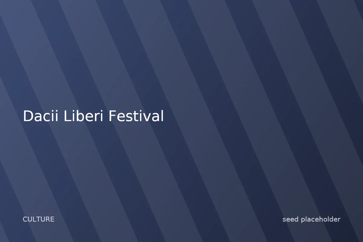 Photo of Dacii Liberi Festival